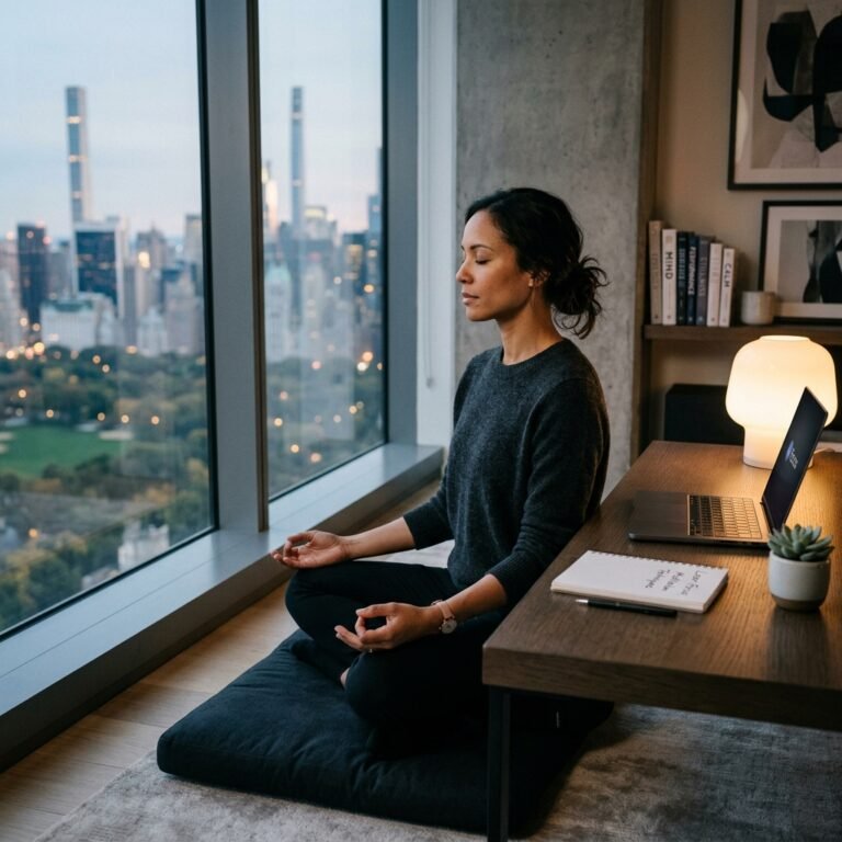 Mindfulness for High Performers: Meditation Techniques for Laser Focus