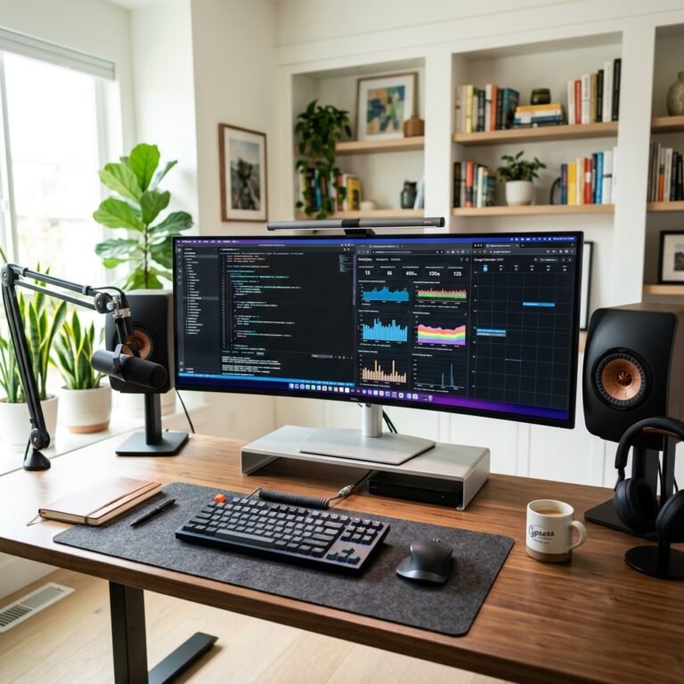 Ultra-Wide Monitor Setups: Boosting Productivity and Aesthetics