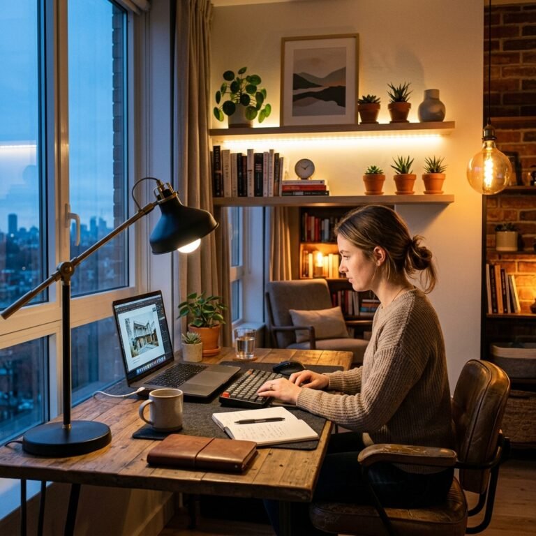 Workspace Lighting Architecture: Ambient, Task, and Accent Lighting Explained